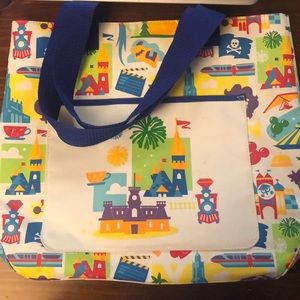 Disney Parks Authentic Nylon Tote Bag